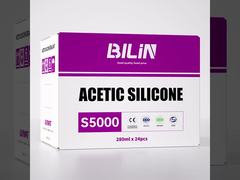 280 ml de sellador de silicona de uso general a prueba de lluvia para ventanas y puertas de vidrio