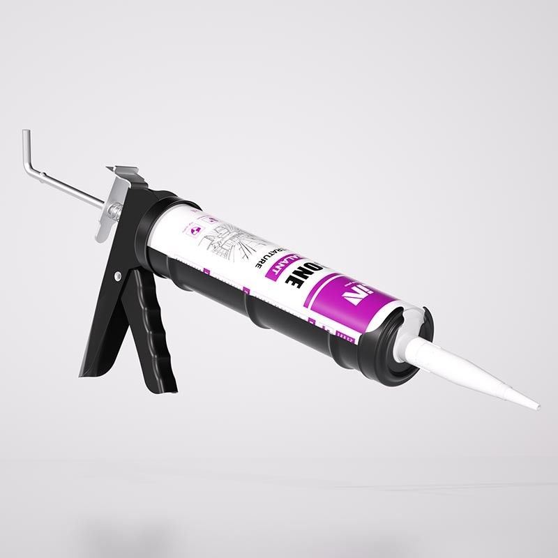 Resistente a los rayos UV Silicona acetoxi sellador ácido acético cura silicona para ventana y puerta