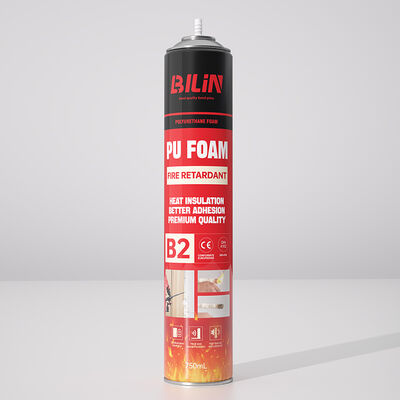 Intumescent Fire Retardant PU Foam Sealant Soundproof and Fireproof Expanding Foam for Fire Doors