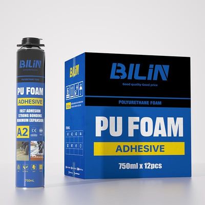BILIN A2 adhesivo de espuma de poliuretano de espuma de seco rápido ligero