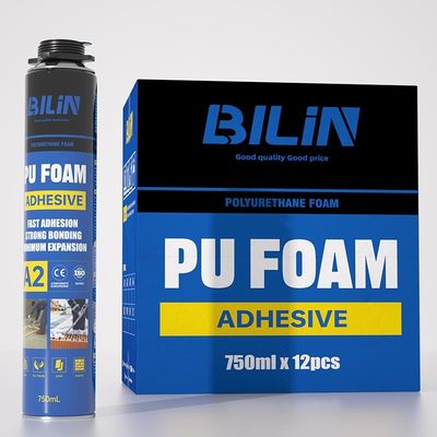 Adhesivo ecológico de espuma de poliuretano de poliuretano para sellamiento de construcción