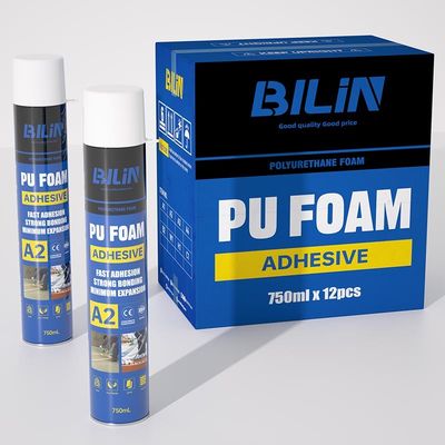 Espuma de poliuretano resistente al fuego fácil de aplicar curado rápido