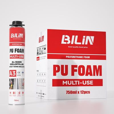BILIN A3 Espuma de poliuretano multipropósito Alta estabilidad sin contracción