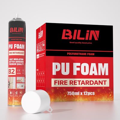 Espuma de pulverización de retardante de incendios de construcción resistente a la humedad Protección ambiental