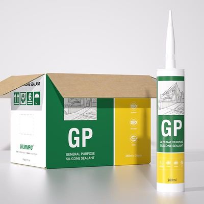 A prueba de humedad GP sellador de silicona claro ligero y de uso conveniente