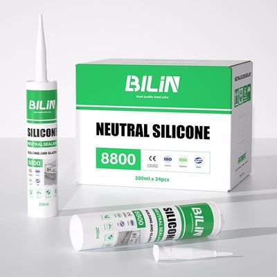 Calidad Casa Construcción Neutral Cura sellador de silicona para la reparación de grietas en la pared fábrica