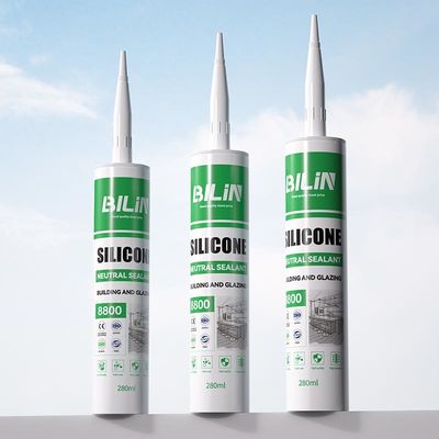 BILIN 8800 Neutral Cure Silicón Adhesivo Resistencia al clima Aislamiento térmico