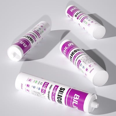300 ml de sellador acético de silicona de alta adhesión sellador estructural de silicona