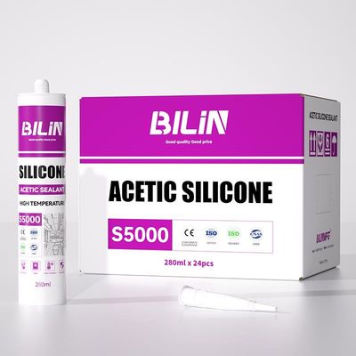 BILIN S5000 Acetoxy Cure Silicone sellador de automoción y aplicaciones de la construcción