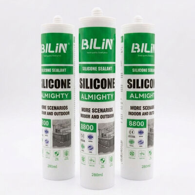 Calidad Tiempo de toma de acción 30 a 45 min Sellado de silicona de curado neutro de curado rápido Sellado flexible duradero para aplicaciones industriales fábrica
