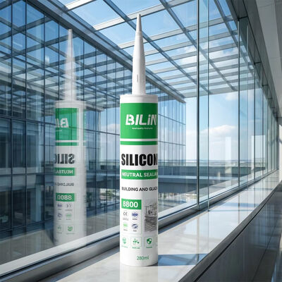 Calidad Envase de silicona neutra antienvejecimiento, adhesivo transparente para el sellado de paredes de cortinas y techos de vidrio, rendimiento de sellado estable fábrica