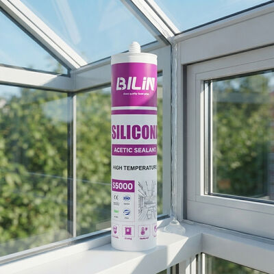 Calidad Pegamento impermeable claro del sellador de silicona ácido al por mayor para el sellado de cristal de la terraza acristalada y de la ventana de exhibición fábrica